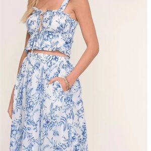 Heartloom Blue and White moma set